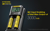 Nitecore UM2 Dual-Slot USB Battery Charger for 18650, 18490, 18350, 17670, 17500, 16340(RCR123), 14500, 10440