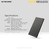 Nitecore NB10000 Gen 2 10,000mAh  Ultra-Slim Carbon Fiber Power Bank