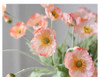 Fotolux Photo Props Artificial Poppies 60cmH x 7cmD (Sweet Peach)