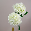 Fotolux Photo Props  Artificial Hydrangea 47cmH x 18cmD (White)