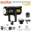 Godox 1 x FV150 150W + 2 x FV200 200W Hybrid 2 in 1 High Speed Sync Flash LED Three Light Kit