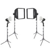 Godox 4x ML60 60W Compact Portable AC/DC LED Video Four Light Kit