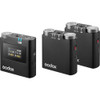 Godox Virso S M2  (2 TX+1 SRX) 2.4 GHz Wireless Microphone System for Sony Camera & Smartphone