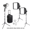 Godox 3x ML60Bi 60W Bi-Color Compact Portable AC/DC LED Video Lighting Kit