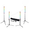 NEEWER 4x TL60 20W RGB Tube Stick LED Four Light Kit 