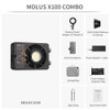 ZHIYUN MOLUS X100 Combo 100W Bi-color COB Light (2700-6500K)