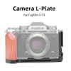 Fotolux L Bracket Plate with Handle & Cold Shoe Base for Fujifilm X-T5 (Silver)