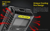 Nitecore UMS2 Dual-Slot USB Fast Battery Charger for 18650, 18490, 18350, 17670, 17500, 16340(RCR123), 14500, 10440