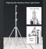 Fotolux 3x QiH-J288SS Stainless Steel Light Stand 2.8m tall (Bulk Buy) 