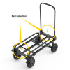 Fotolux FOT-VDC60  Video Equipment Trolley Director Cart Workstation 66-100cm