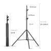 Fotolux Aluminium Light Stand 2m tall (Medium size)