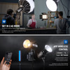 NEEWER 2x MS150B 130W Bi-color Two LED COB Video Light Kit