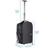 Neewer NW-8903 2 in 1 Camera Roller Trolley Backpack