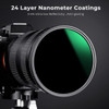  K&F Concept 46mm ND8-ND2000 (3-11stop) Nano-D Variable Neutral Density VND Filter