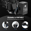 NEEWER PS013 L-Shaped Foldable V-Mount V-Lock Battery Mounting Plate with Arca-Swiss QR Plate