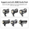 Jinbei MH Magnetic Reflector with Colour Gels (Bowens Mount)