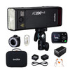 Godox AD200Pro II 200Ws TTL HSS Portable Flash (Twin Head Kit)