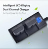 Kingma BM048-F550 USB-A/C Dual NP Battery Charger for NP-F980/970/950/ 770/ 750/570/ 550