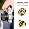 JJC SRB-F11A4 Shutter Release Button (Gold + Black)