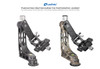 Leofoto PG-1 Camouflage Alum Pro Gimbal Head with PU-100D Plate 