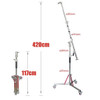 Fotolux 2x L5-120plus 4.2m Rotatable Boom Stand with Wheels (Bulk Buy)