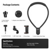 NEEWER GP15 Magnetic Quick Release Flexible POV Action Neck Mount for  Action Camera / Smartphone