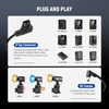 NEEWER NC010 D-Tap to DC Power Cable (1.8m) for MS60 MS60B MC60C MS150B LED Video Light