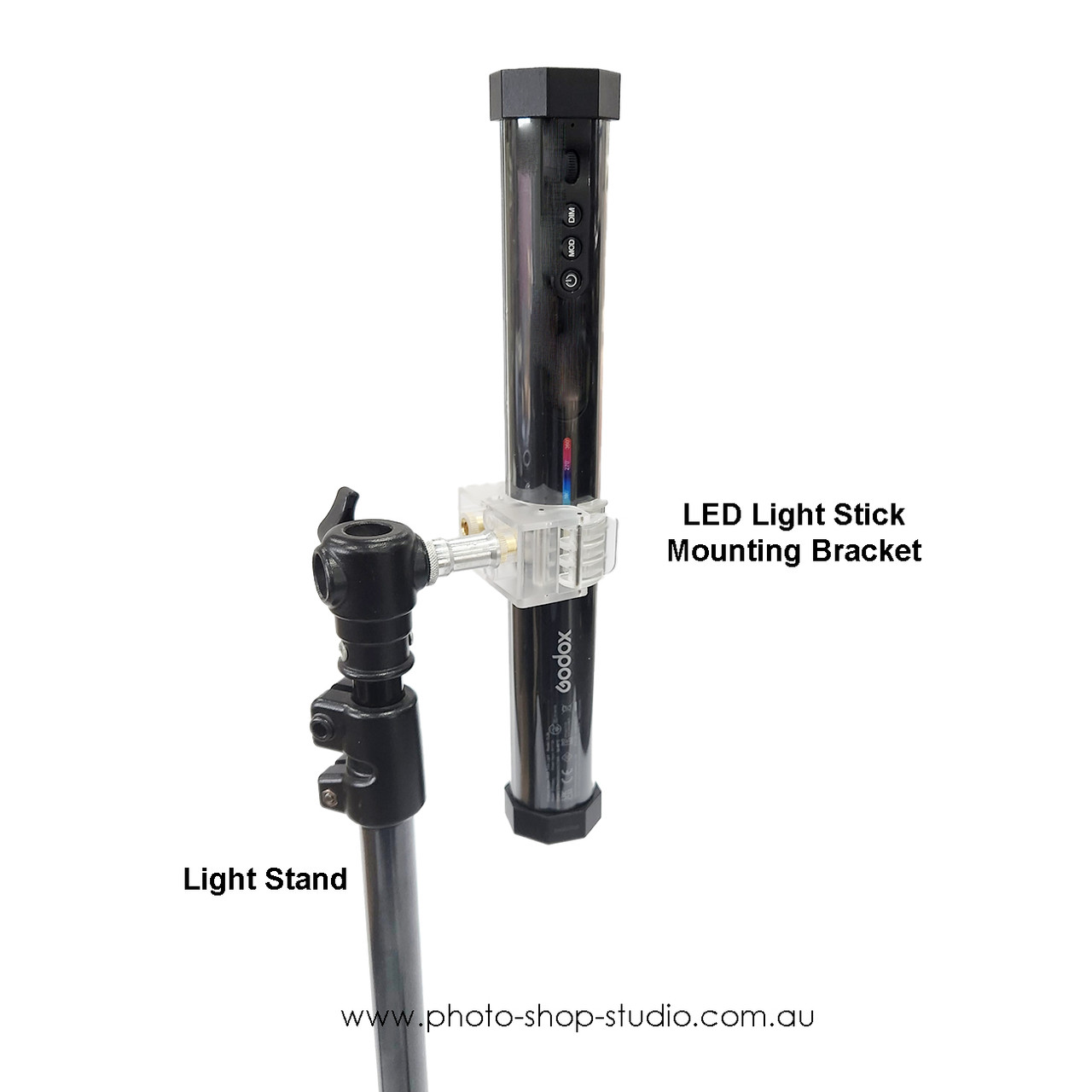 Godox Kit 2x TL60 – Illuminatore Lineare RGB DMX, Temperatura Colore 2700-6500K, Effetti Speciali