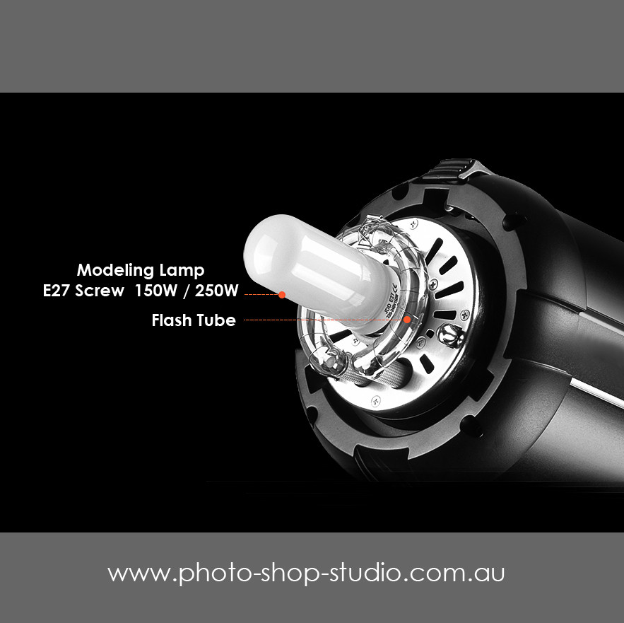 Fotolux Tungsten Light Bulb JDD E27 250W 220-240V (Modeling lamp