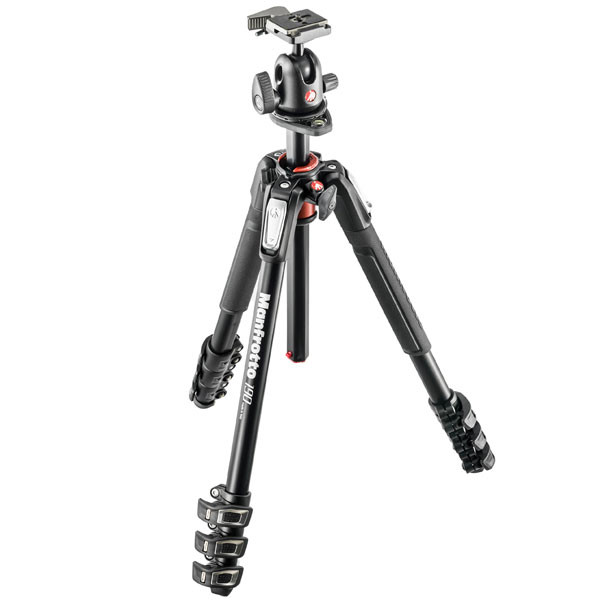 Manfrotto Tripod Kit Aluminium MK190XPRO4BH (496RC2 Ball Head)