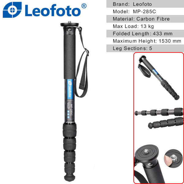 Leofoto EF-285C Monopod | Ontdek hem hier Leofoto EF-285C Monopod | Ontdek hem hier