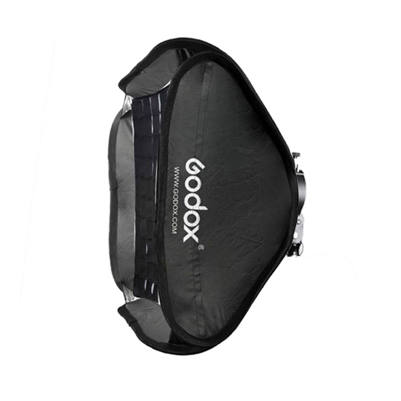 Godox S2 Speedlite Bracket with Softbox, Grid & Carrying