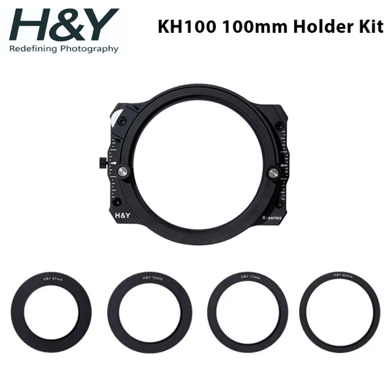 H&Y Filter KH100 100mm K-Series Magnetic Square Filter Holder Kit