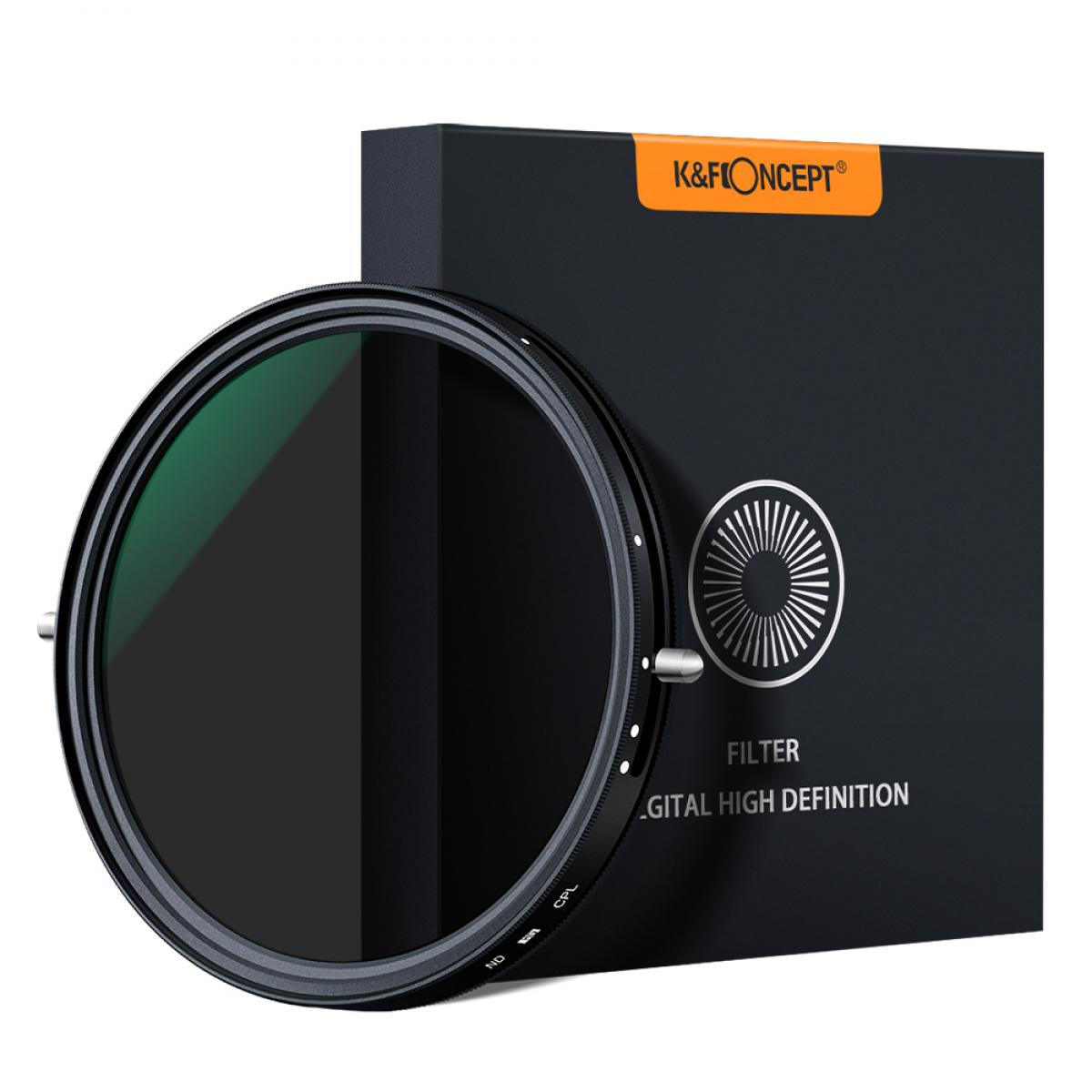 K&F Concept 82mm Variable Fader ND2-32 ND Filter and CPL Circular Polarizing Lens Filter in 1 for Camera Lens Waterproof Neutral Density Polarizer Filter (Nano-D Series) | Best Price UAE | Dubai K&F Concept 82mm Variable Fader ND2-32 ND Filter and CPL Circular Polarizing Lens Filter in 1 for Camera Lens Waterproof Neutral Density Polarizer Filter (Nano-D Series) | Best Price UAE | Dubai