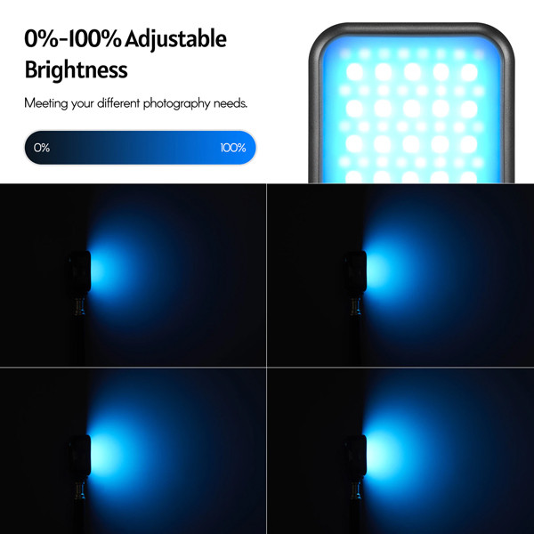 Godox LITEMONS LED6R RGB Lampe Vidéo LED Portable 3200K-6500K Pour Photographie Et Prise De Vue