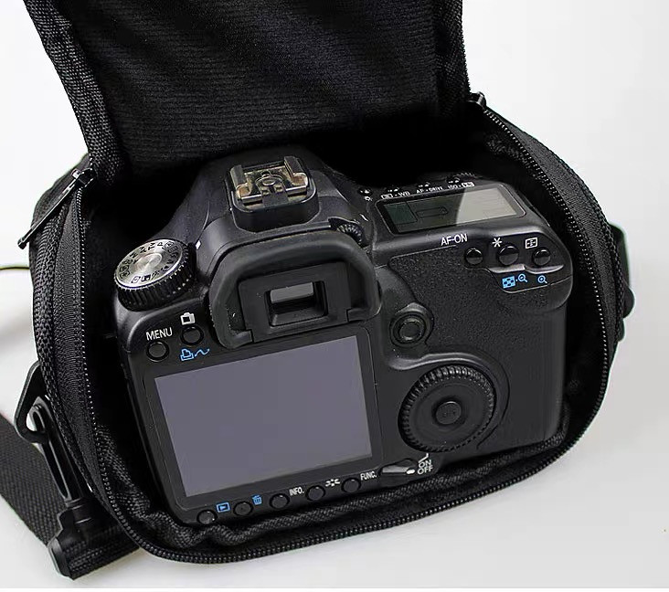 Borsa Per Fotocamera Impermeabile S-ZONE DSLR SLR Borsa Fotografica Tela Impermeabile Borsa Per Inserto Per Fotocamera DSLR