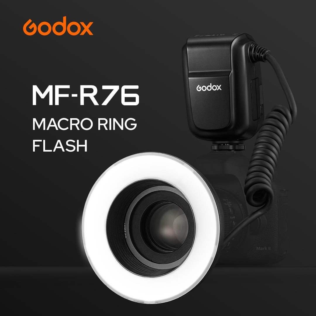 Godox MF-R76 76W Macro Ring Flash (5000K)