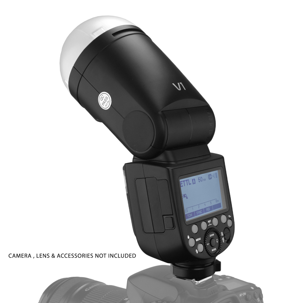 Godox V1-N 2.4G TTL HSS Camera Flash+Magnetic Speedlite Accessories For  Nikon