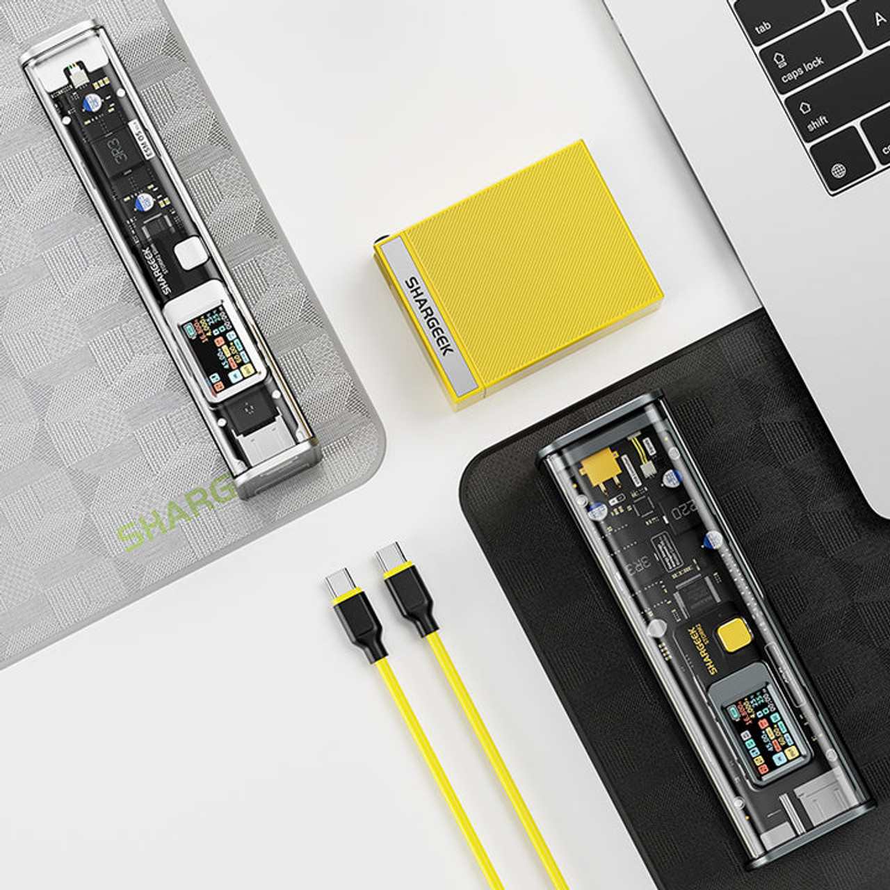 スマホアクセサリー SHARGEEK Storm2 Slim Power Bank 20000mAh Shargeek Storm 2 Slim review: This 2000mAh 130W power bank