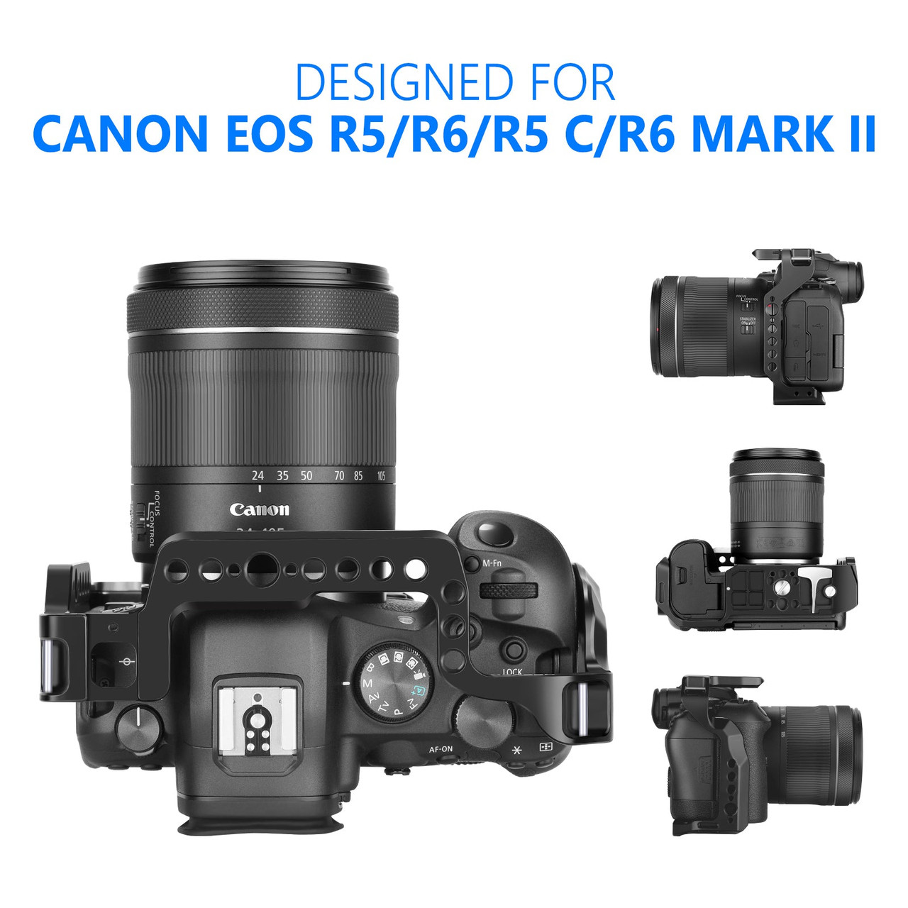 NEEWER VS101 Camera Cage For Canon EOS R5 R5C R6 R6 Mark II