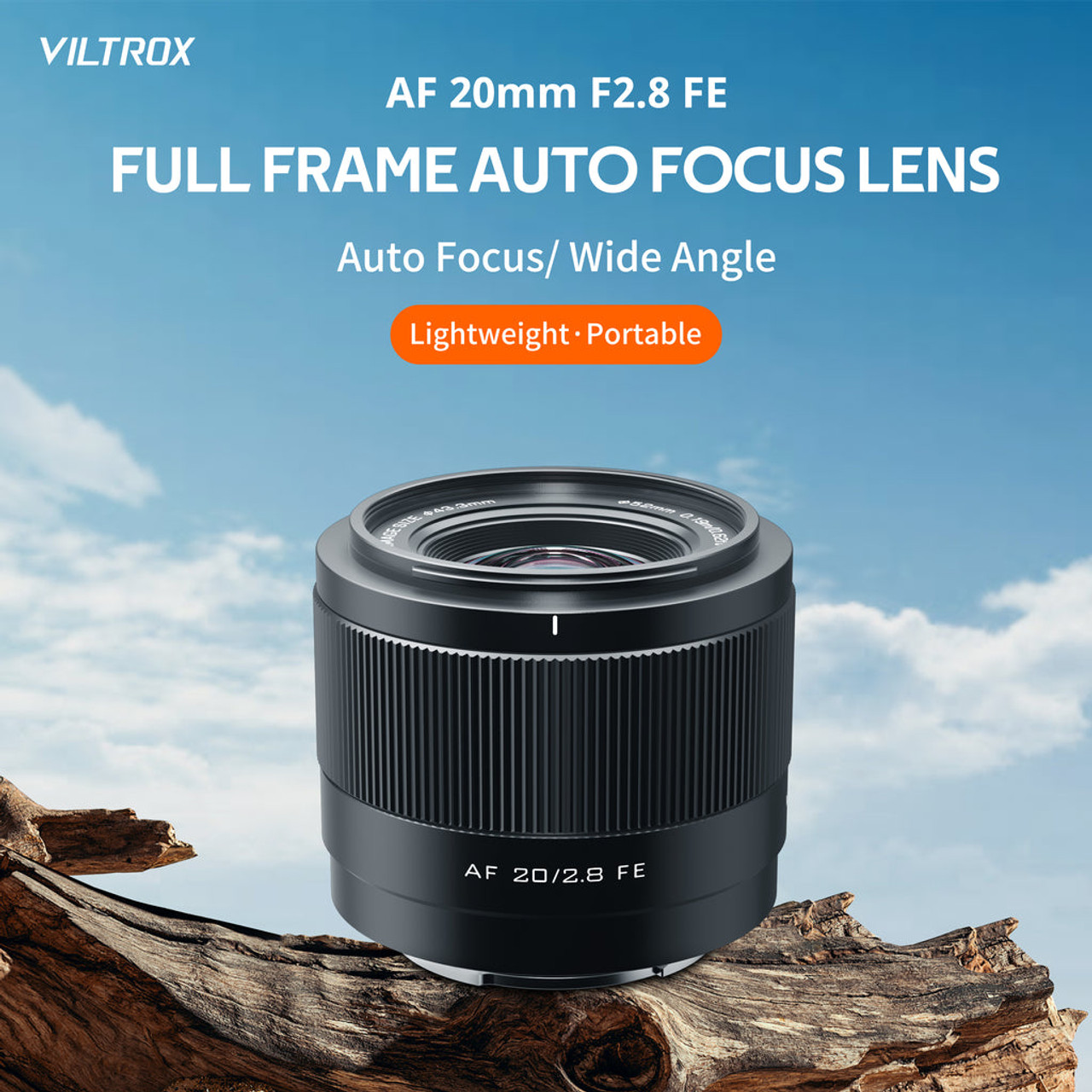 Viltrox AF 16mm F1.8 FE Full Frame Wide Angle Auto Focus Lens for Sony  E-mount