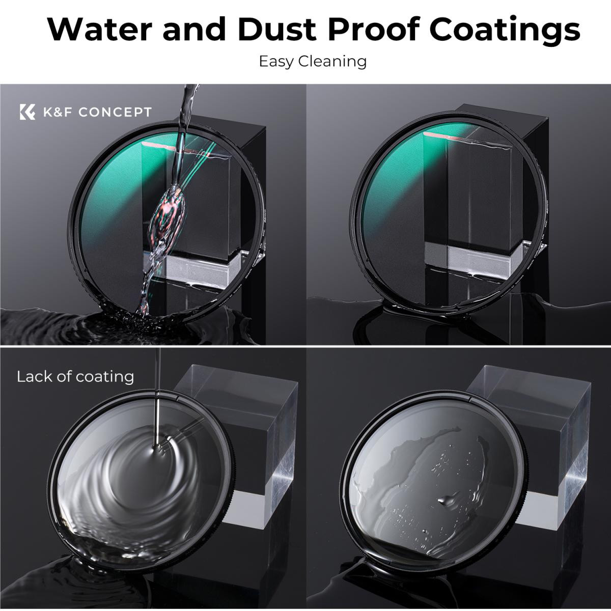 K&F Concept Nano-D Series Black-Mist 1/4 Filter 67mm Black Promist 1/4 filter gemaakt van optisch glas met 24-laags nano-coating, Black Diffusion Filter 1/4 voor video-opnames/portretfotografie K&F Concept Nano-D Series Black-Mist 1/4 Filter 67mm Black Promist 1/4 filter gemaakt van optisch glas met 24-laags nano-coating, Black Diffusion Filter 1/4 voor video-opnames/portretfotografie