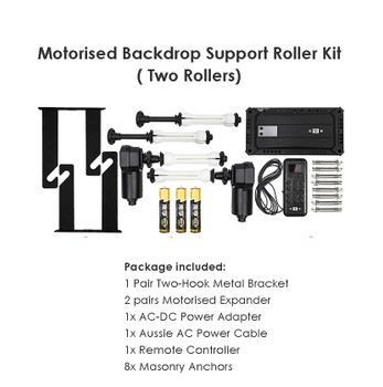Nanlite BE-2R Motorised background Support system 2 Hooks for mounting on wall / ceiling