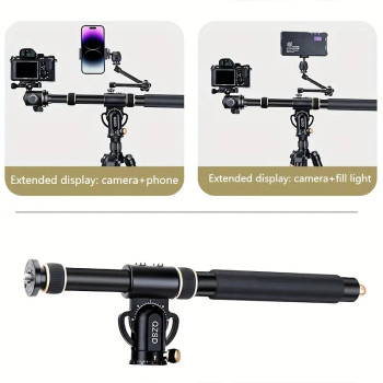 Fotolux QL-02 Aluminium Tripod Extension Cross Bar (46cm-104cm) for Flat Lay photography