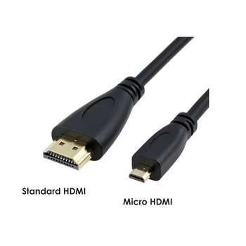 Fotolux KL888999 Male Micro HDMI to Male HDMI V1.4 1080P OEM Cable (3m)