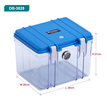 Wonderful DB-3828C 28L Large Clear Dry Box (38x28x27cm) Wonderful DB-3828C 28L Large Clear Dry Box (38x28x27cm)