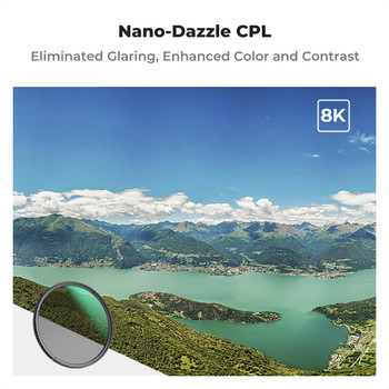  K&F Concept KF01.1787V1 55mm Nano-D MC CPL Circular Polarizer Filter