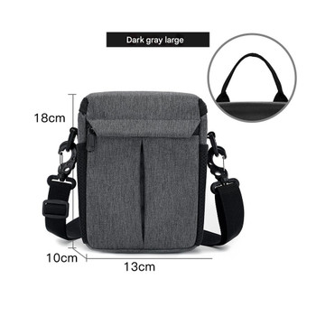 Fotolux SB1810-DG Digital SLR Camera Shoulder Bag - Dark Grey (18x10x13cm)