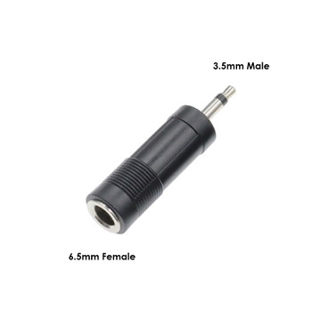  Fotolux A6535 6.5mm Female to 3.5mm Male Audio Converter 