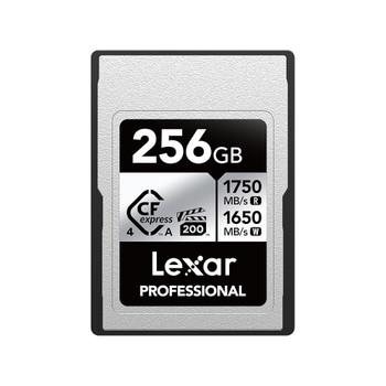 Lexar 256GB Professional Silver Series CFexpress Type A Memory Card - SONY